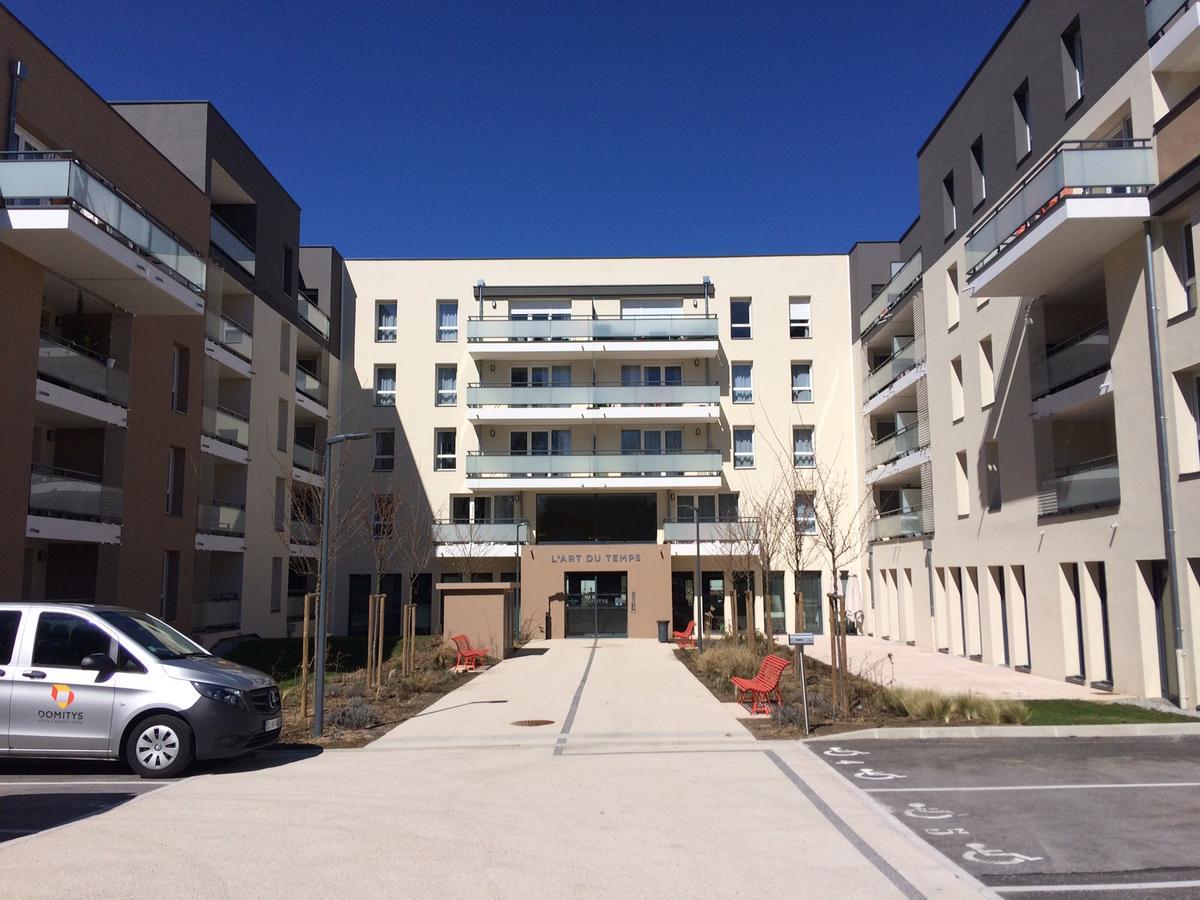 Domitys L'Art Du Temps Aparthotel Besançon Exterior foto